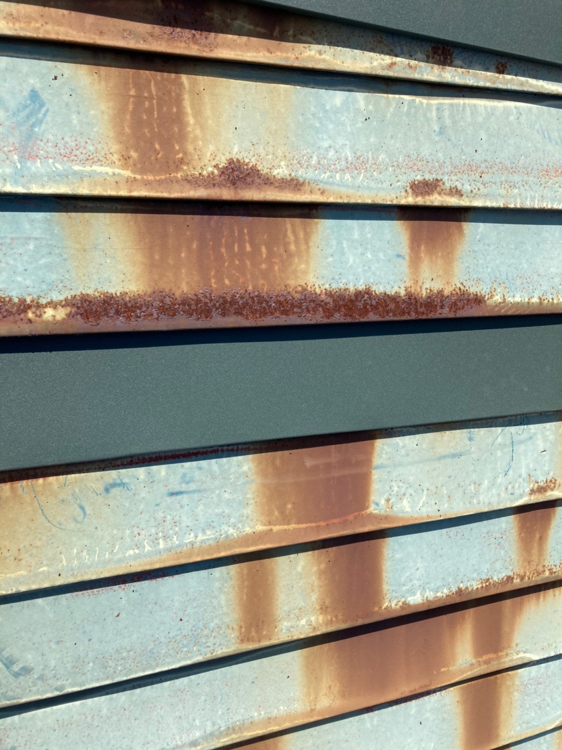 屋根部分補修後